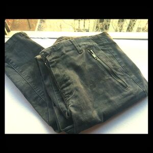 Zara Camo Skinny in Navy *blogger fave*